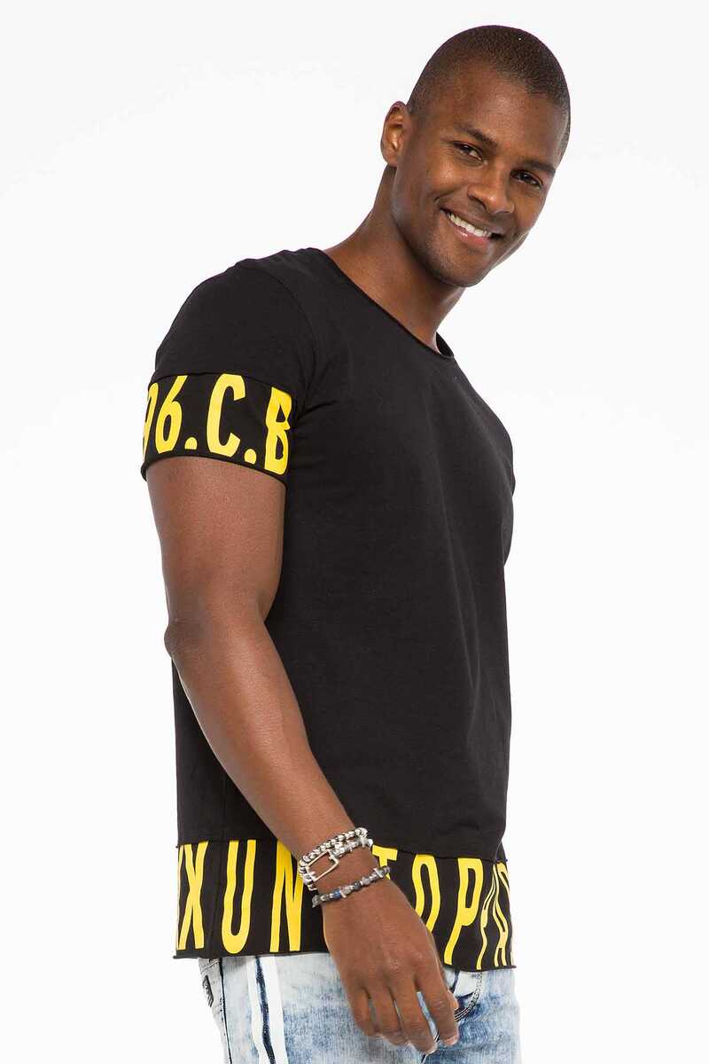 CT505 Men's T-Shirt with Big Brand Letters