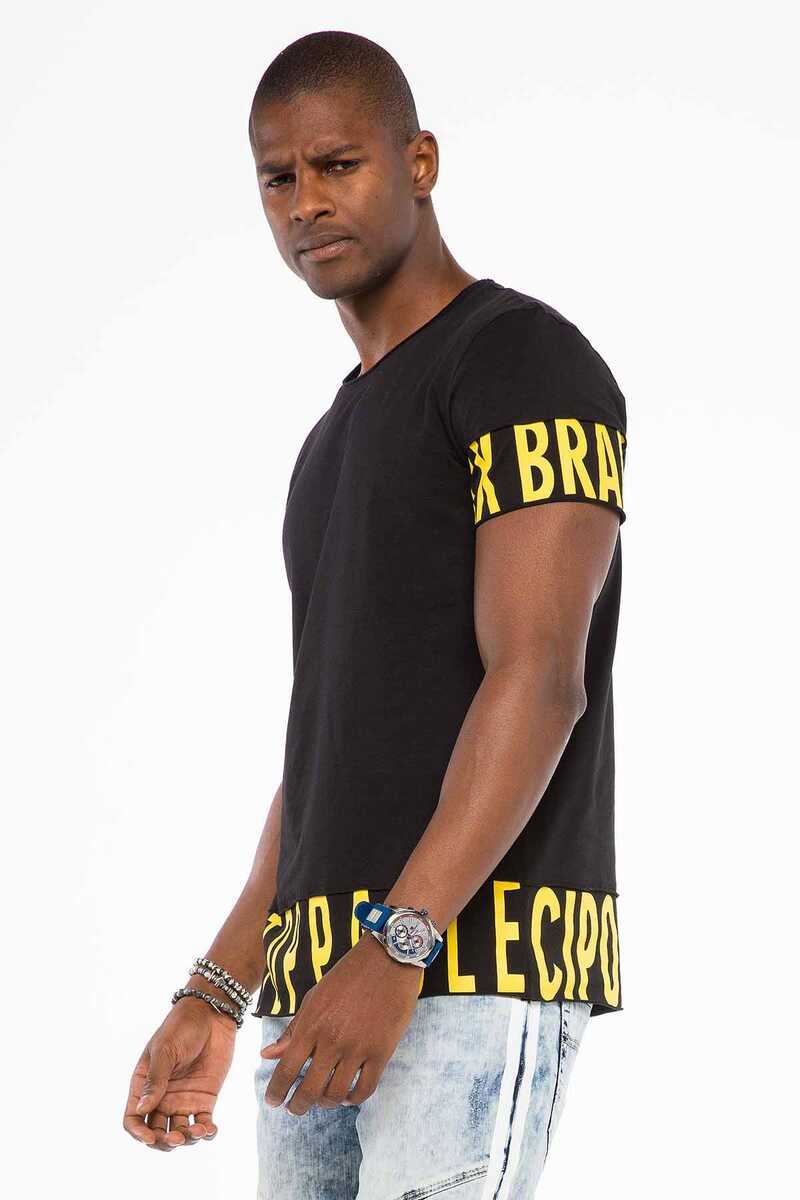 CT505 Men's T-Shirt with Big Brand Letters