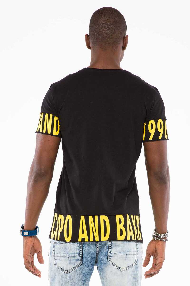 CT505 Men's T-Shirt with Big Brand Letters