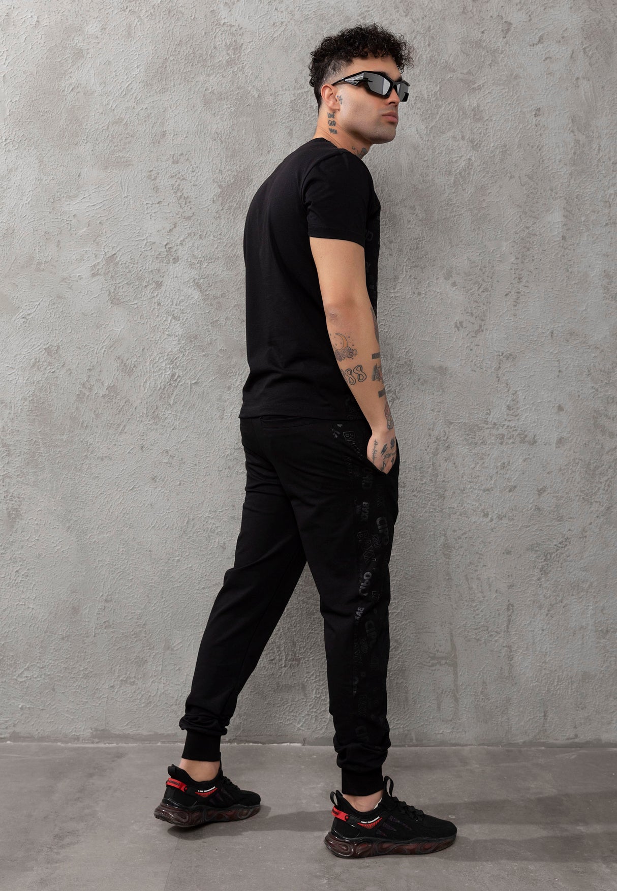 CT791 t-shirt męski z nadrukiem