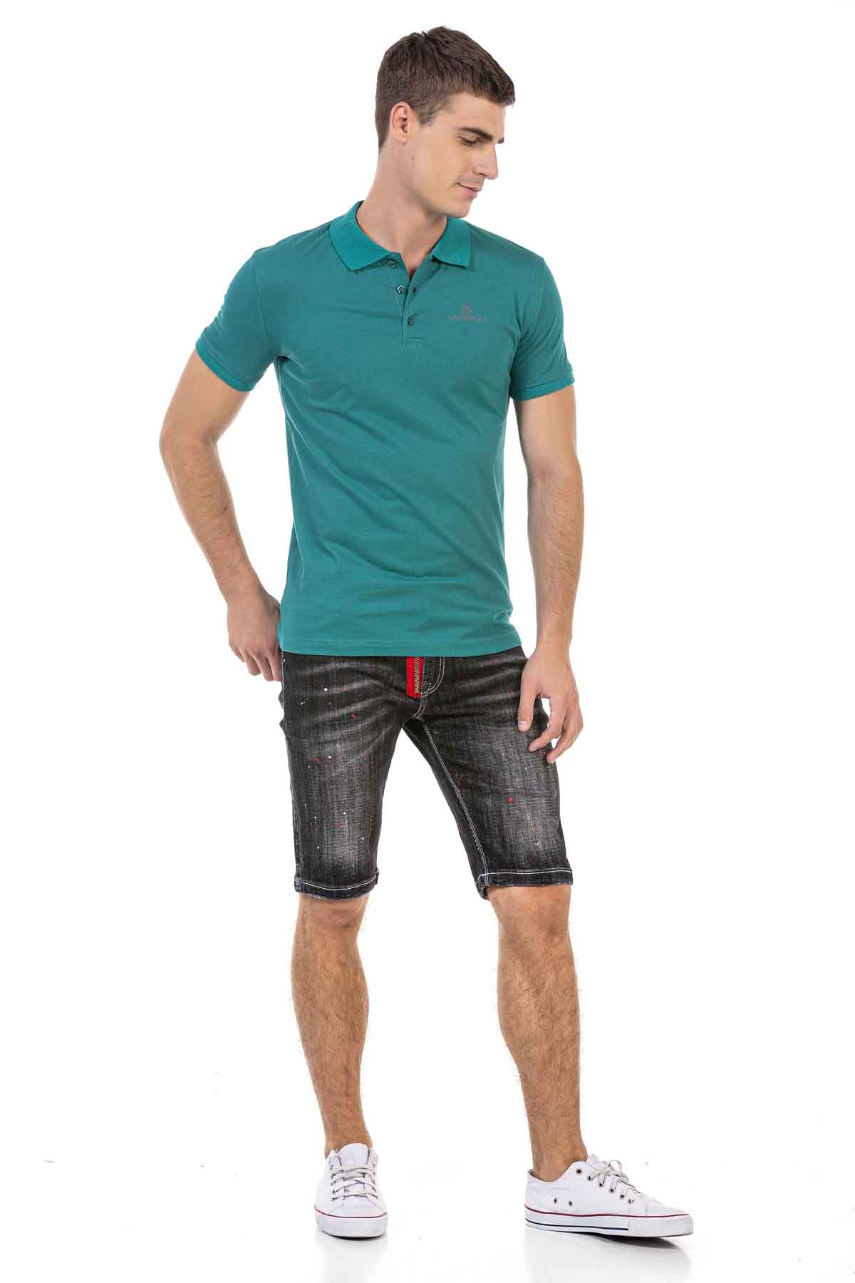 CT462 t-shirt męski polo