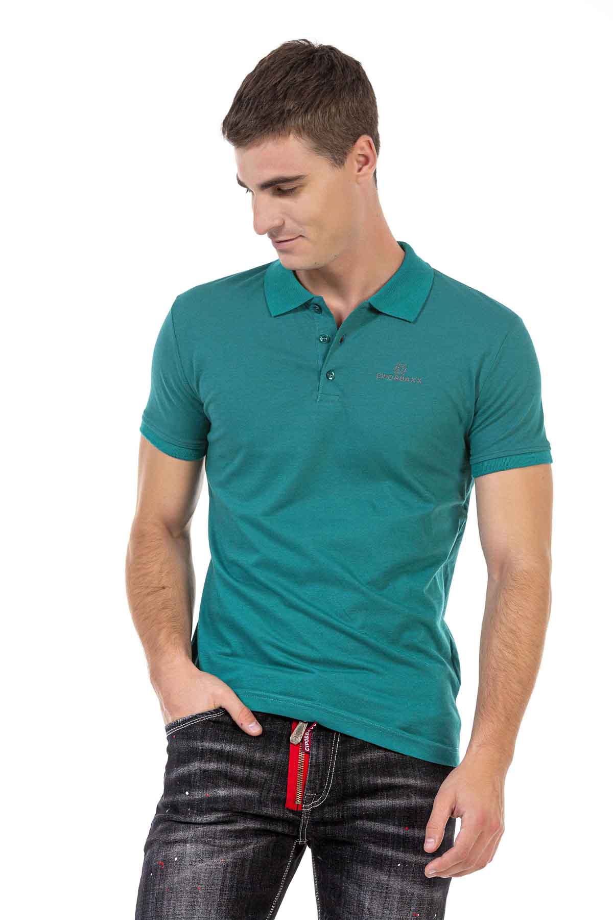 CT462 t-shirt męski polo