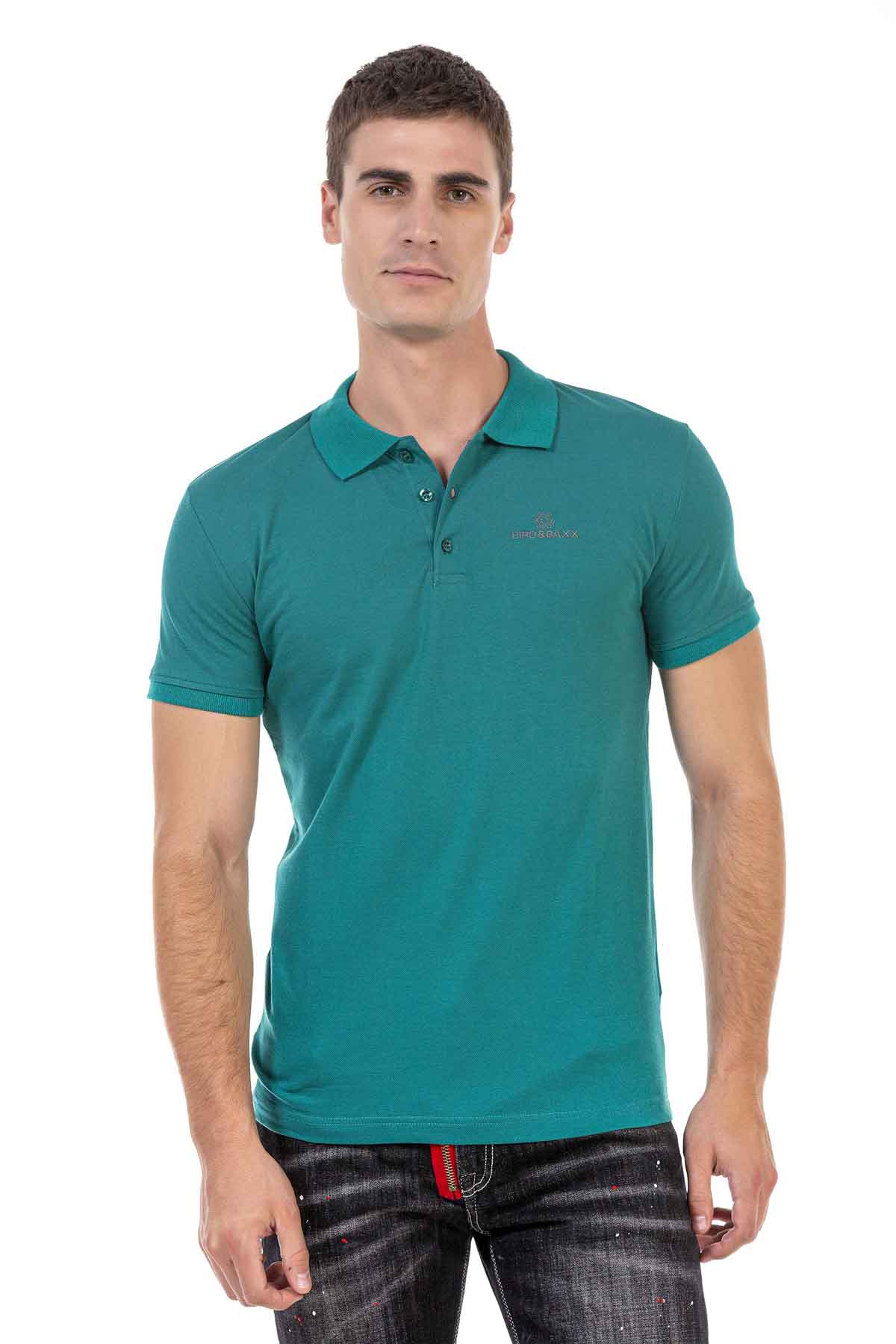 CT462 t-shirt męski polo