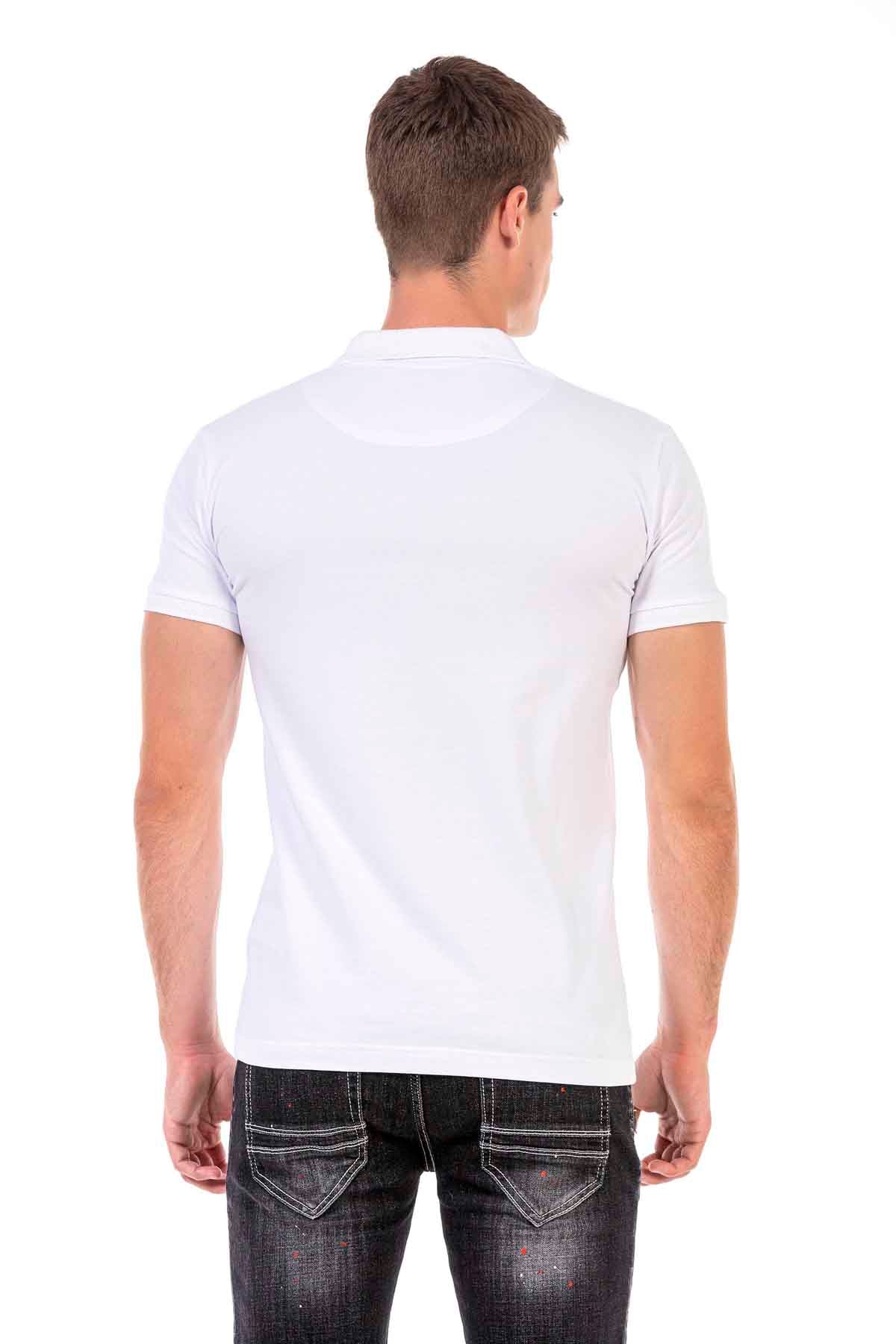 CT462 t-shirt męski polo