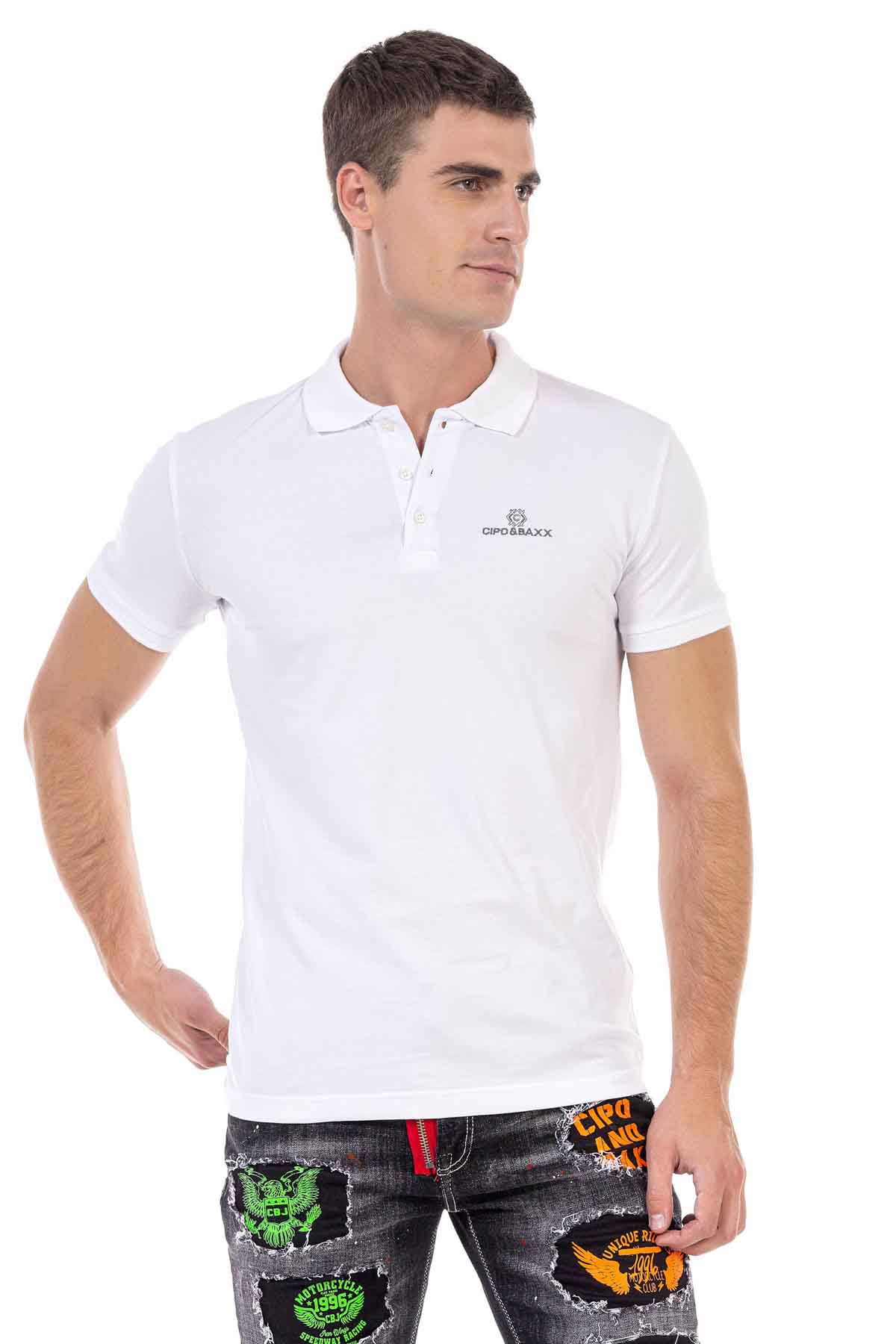 CT462 t-shirt męski polo