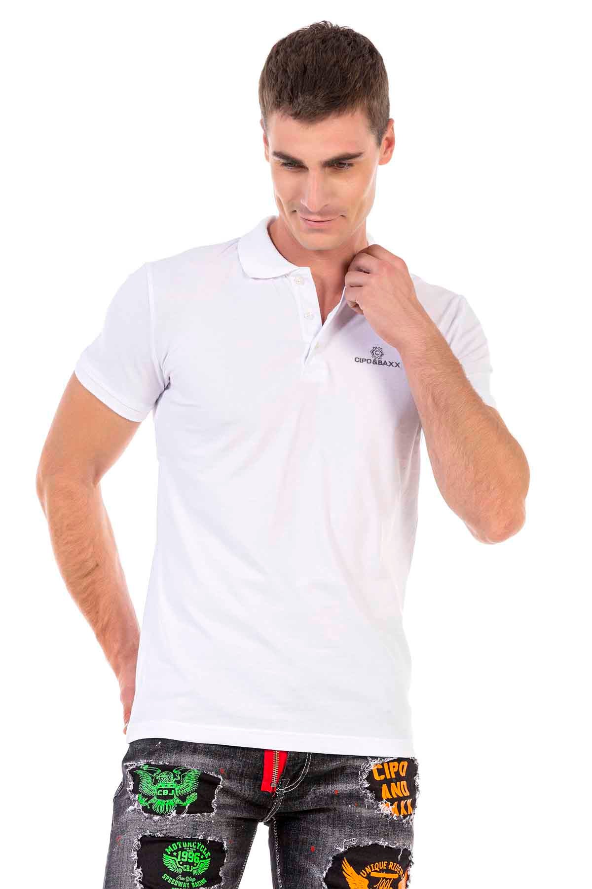 CT462 t-shirt męski polo