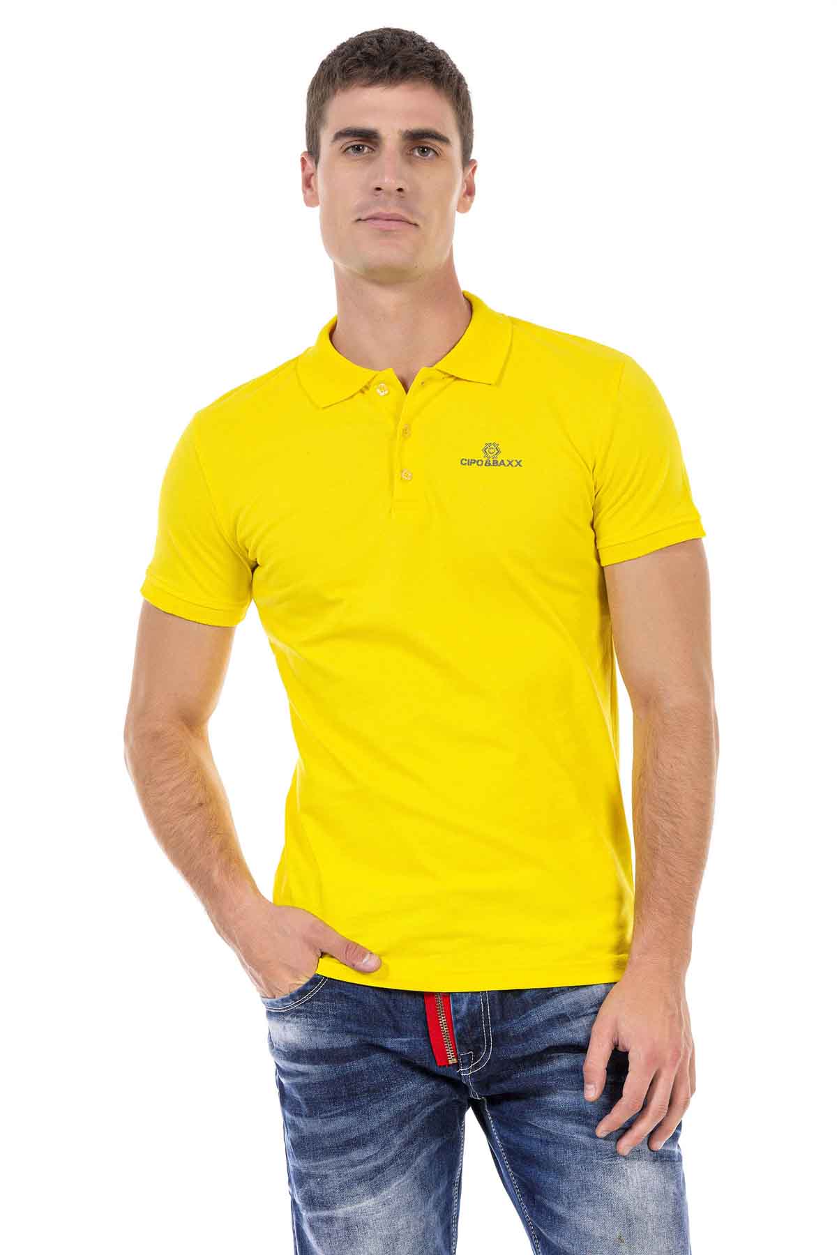 CT462 t-shirt męski polo