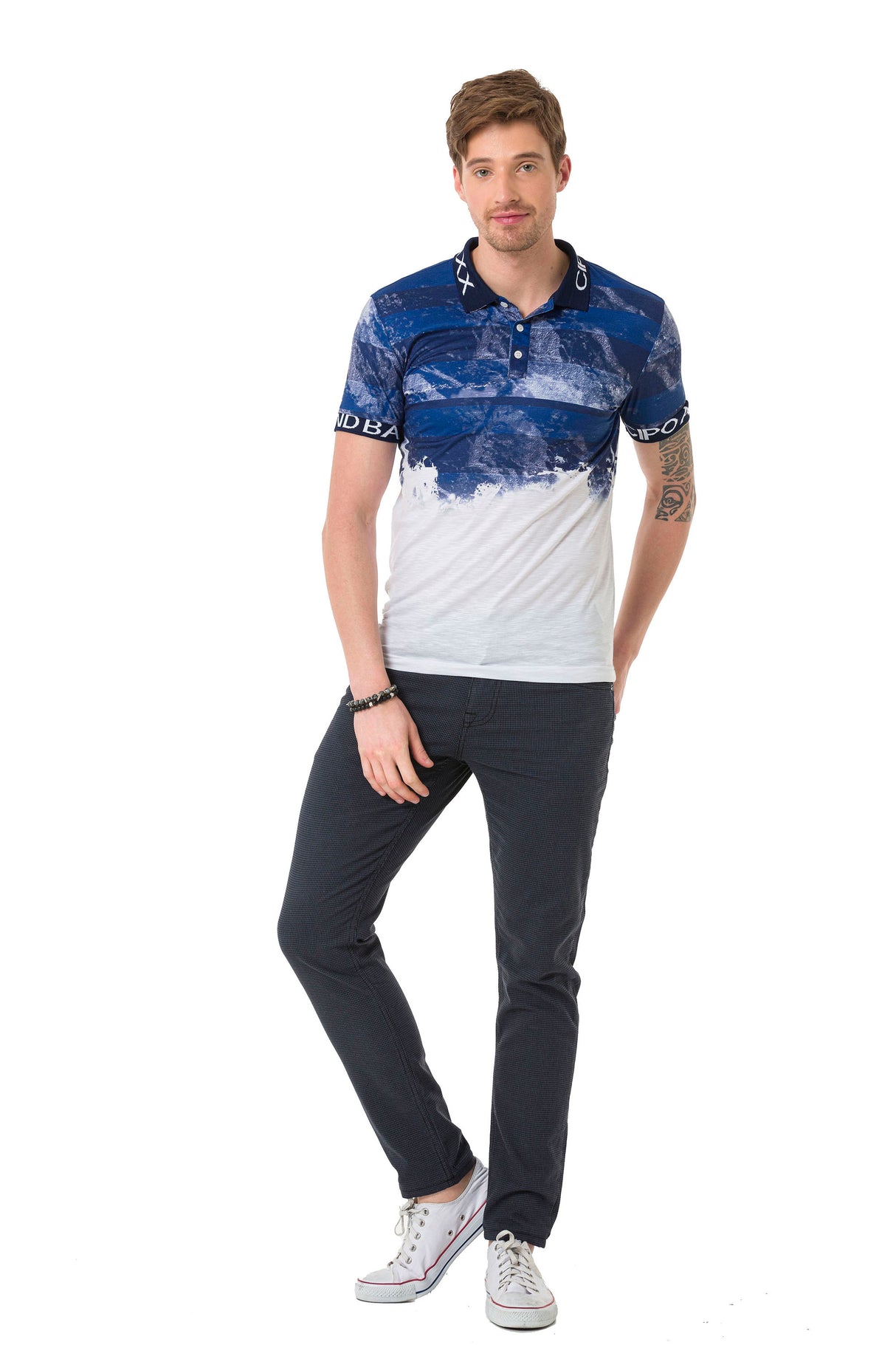 CT699 t-shirt męski polo