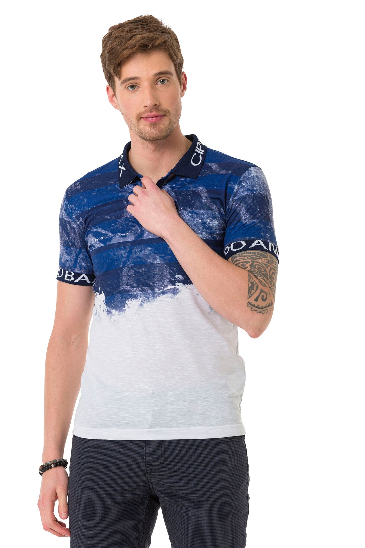 CT699 t-shirt męski polo