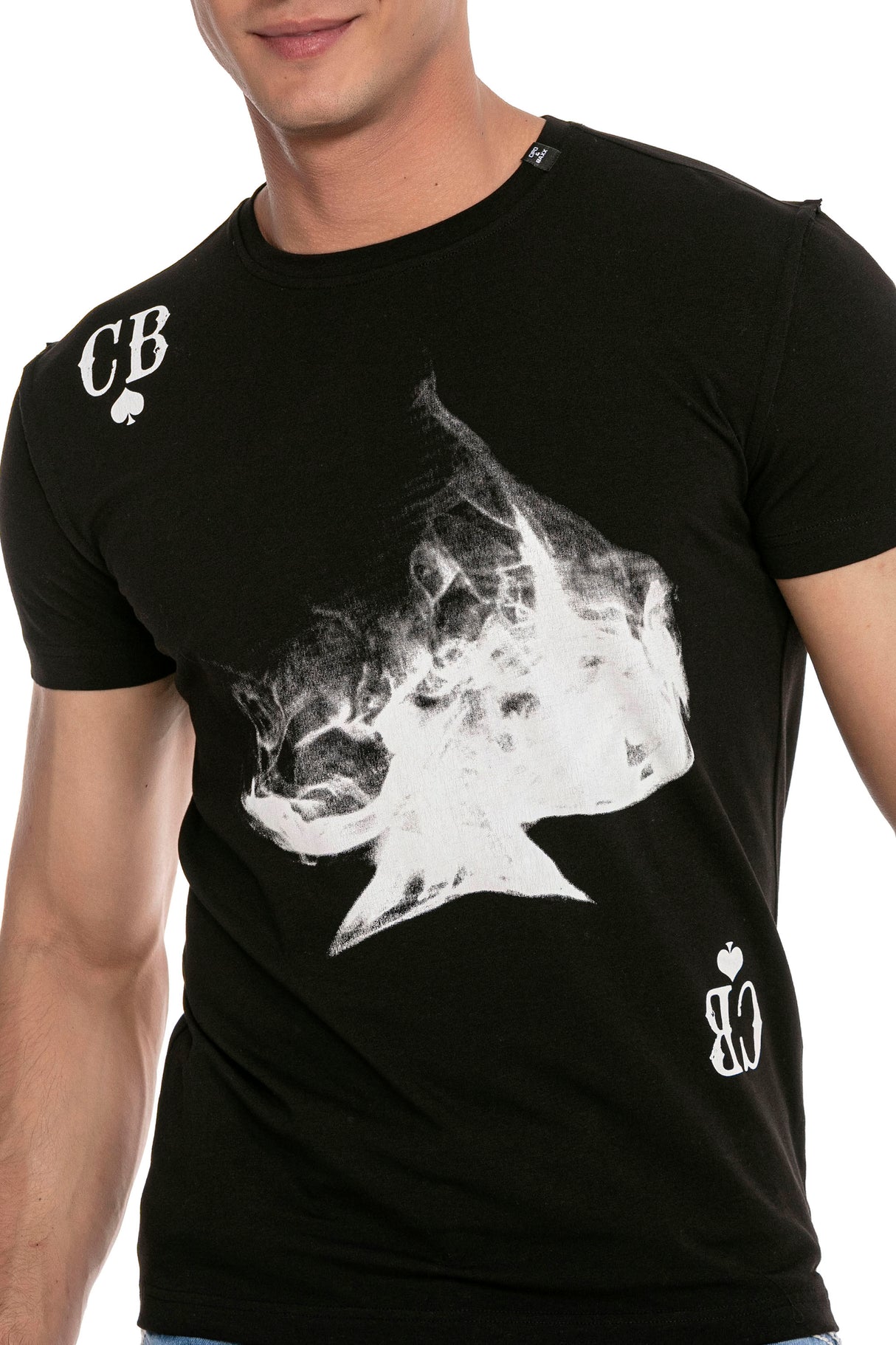 CT645 t-shirt męski z nadrukiem