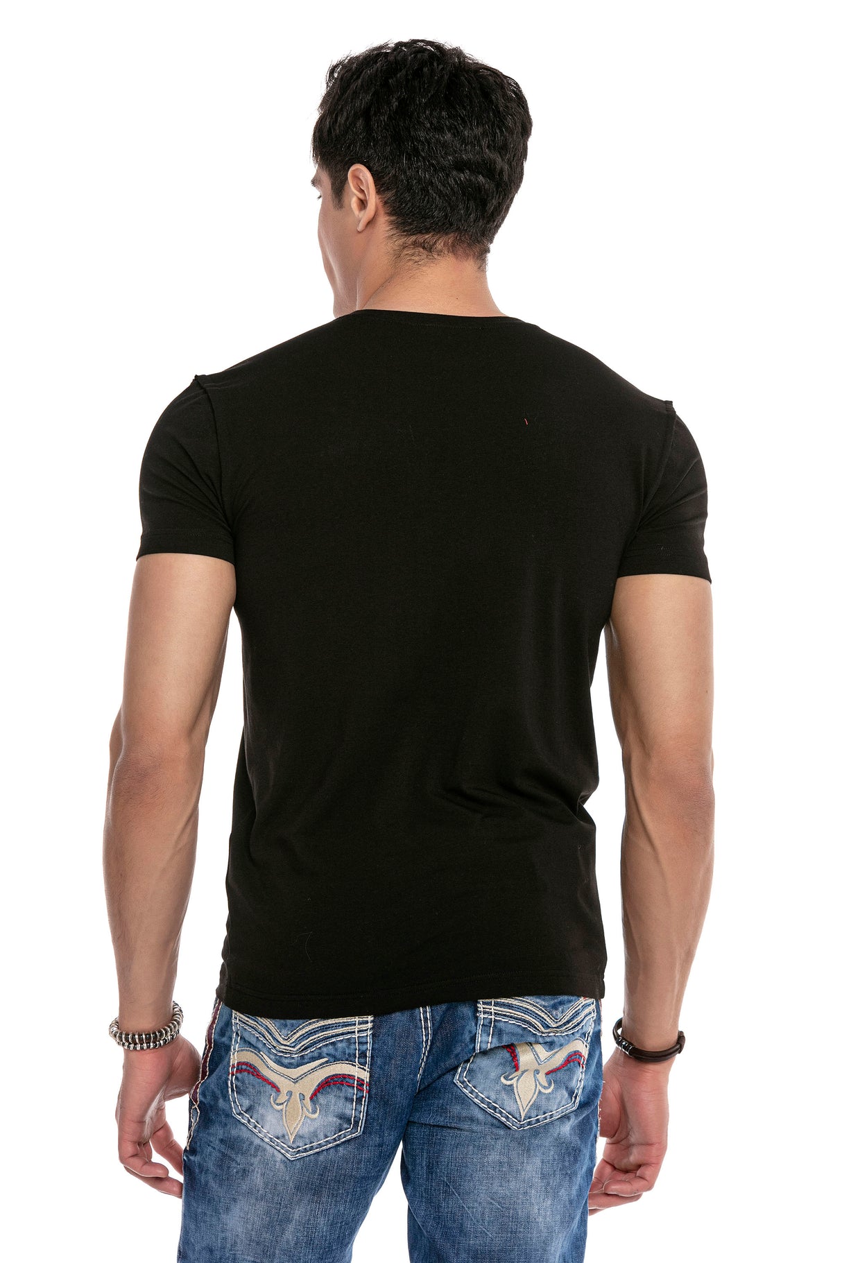 CT645 t-shirt męski z nadrukiem