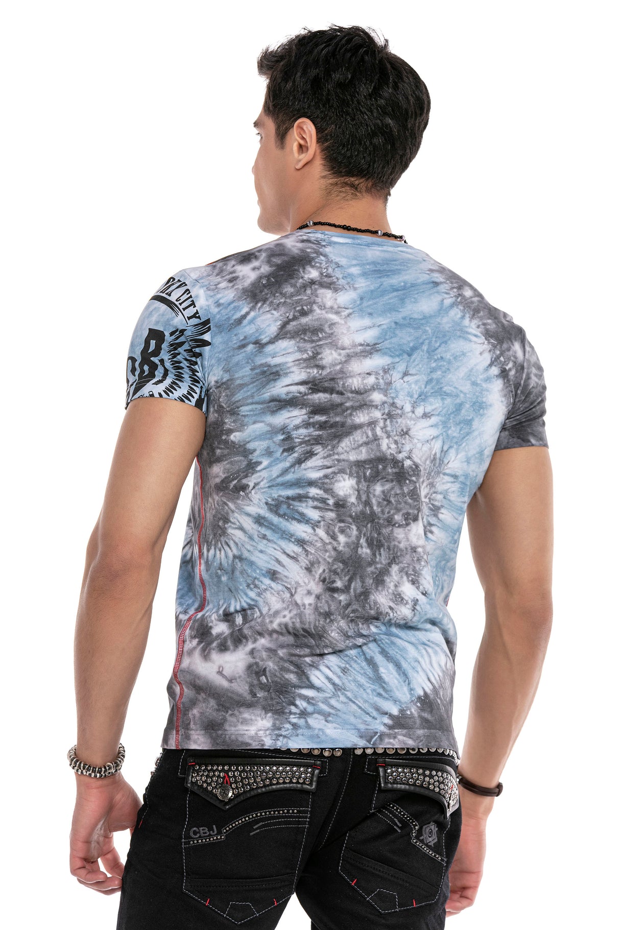 CT641 t-shirt męski z nadrukiem