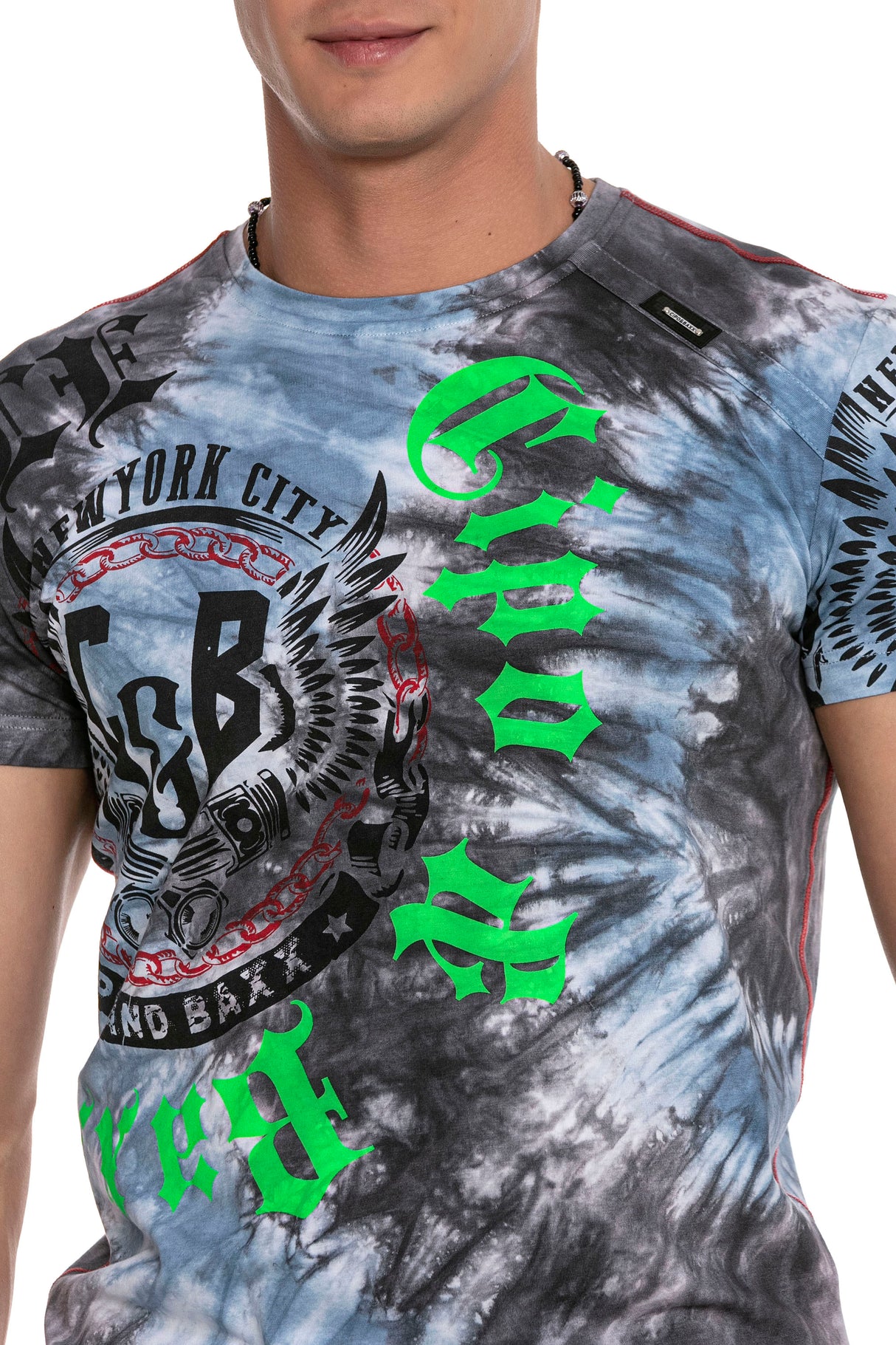 CT641 t-shirt męski z nadrukiem