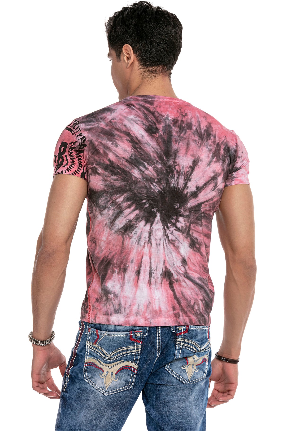 CT641 t-shirt męski z nadrukiem