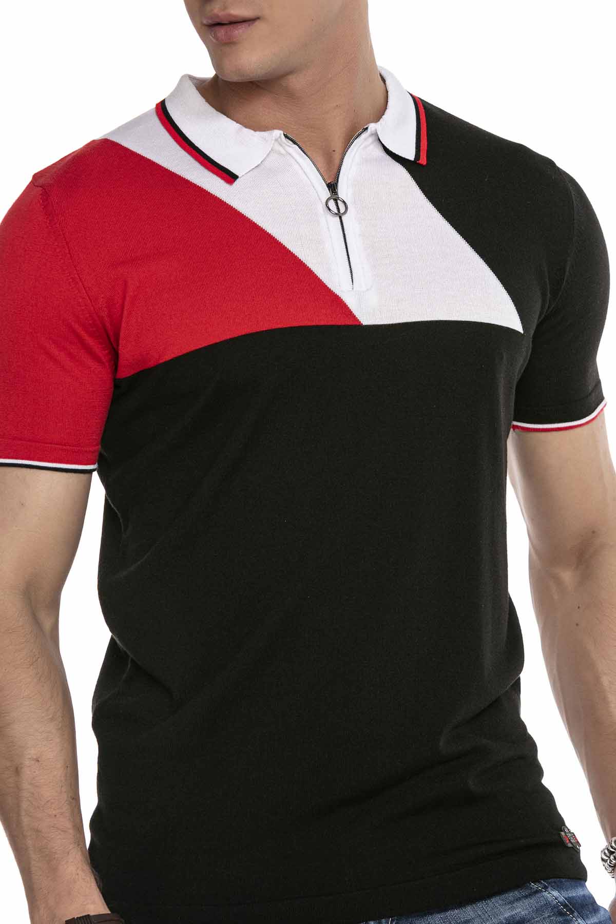 CT650 t-shirt męski dzianinowy