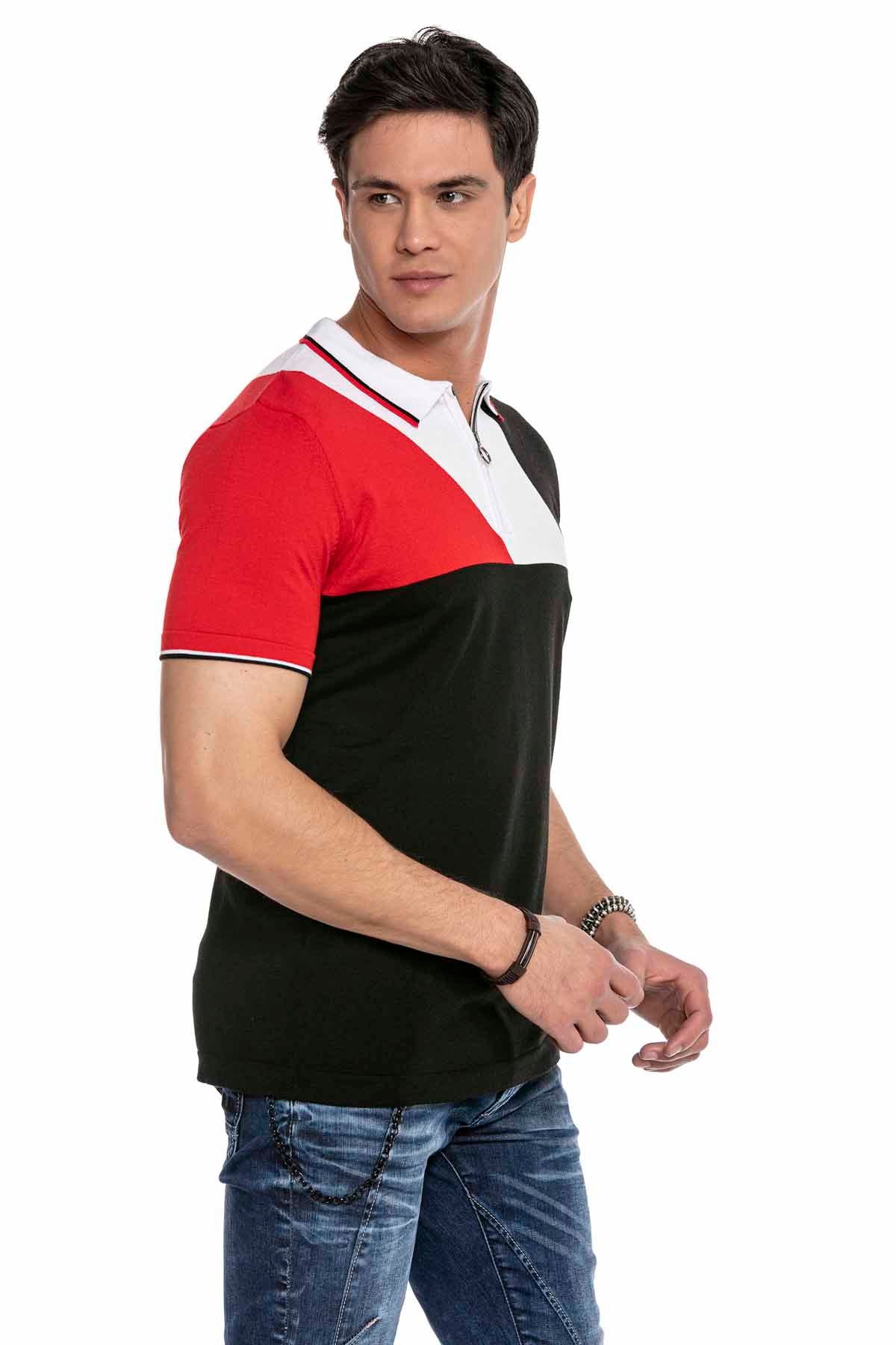 CT650 t-shirt męski dzianinowy