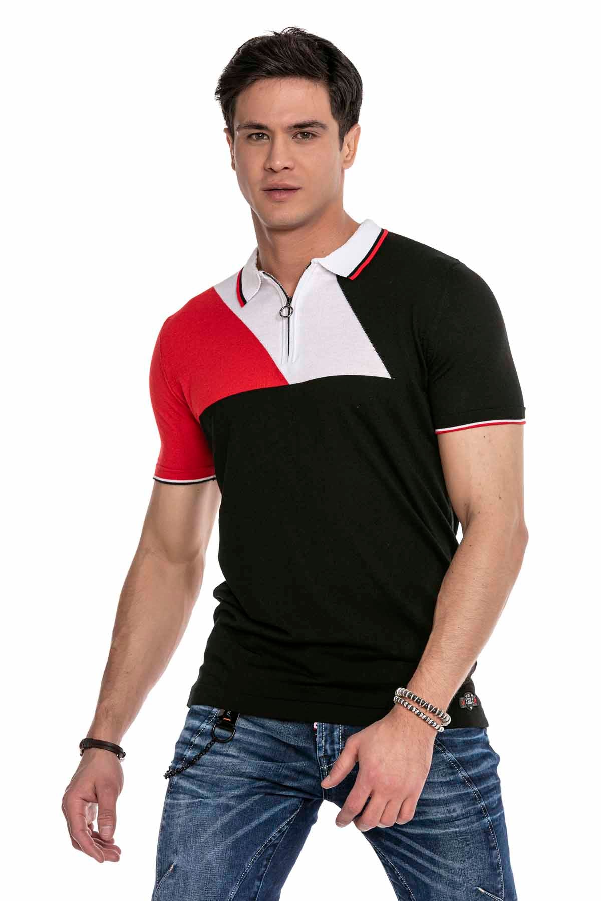 CT650 t-shirt męski dzianinowy