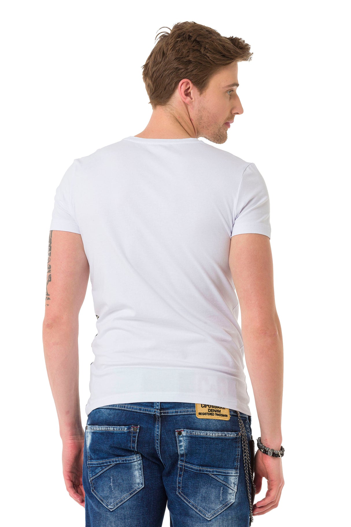 CT688 T-shirt męskie z nadrukiem