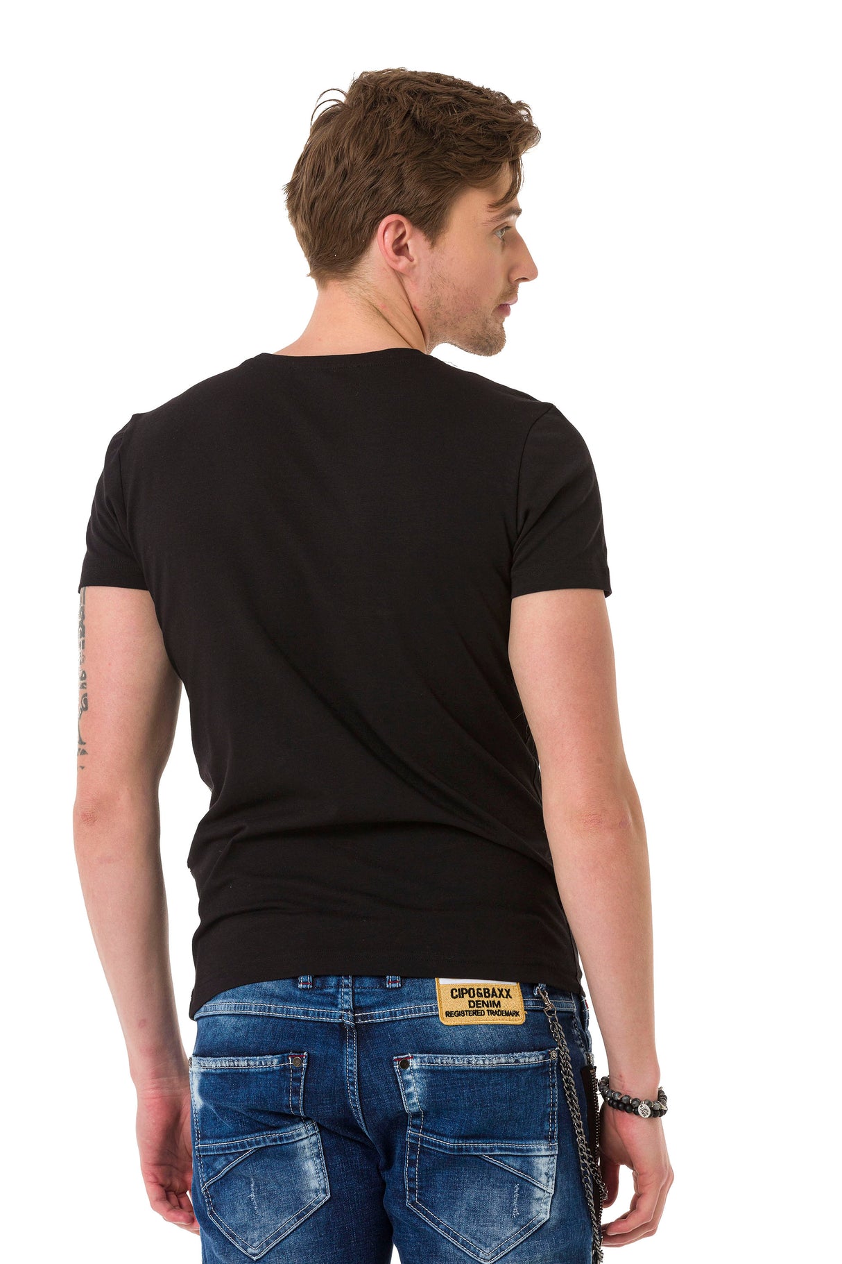 CT688 T-shirt męskie z nadrukiem