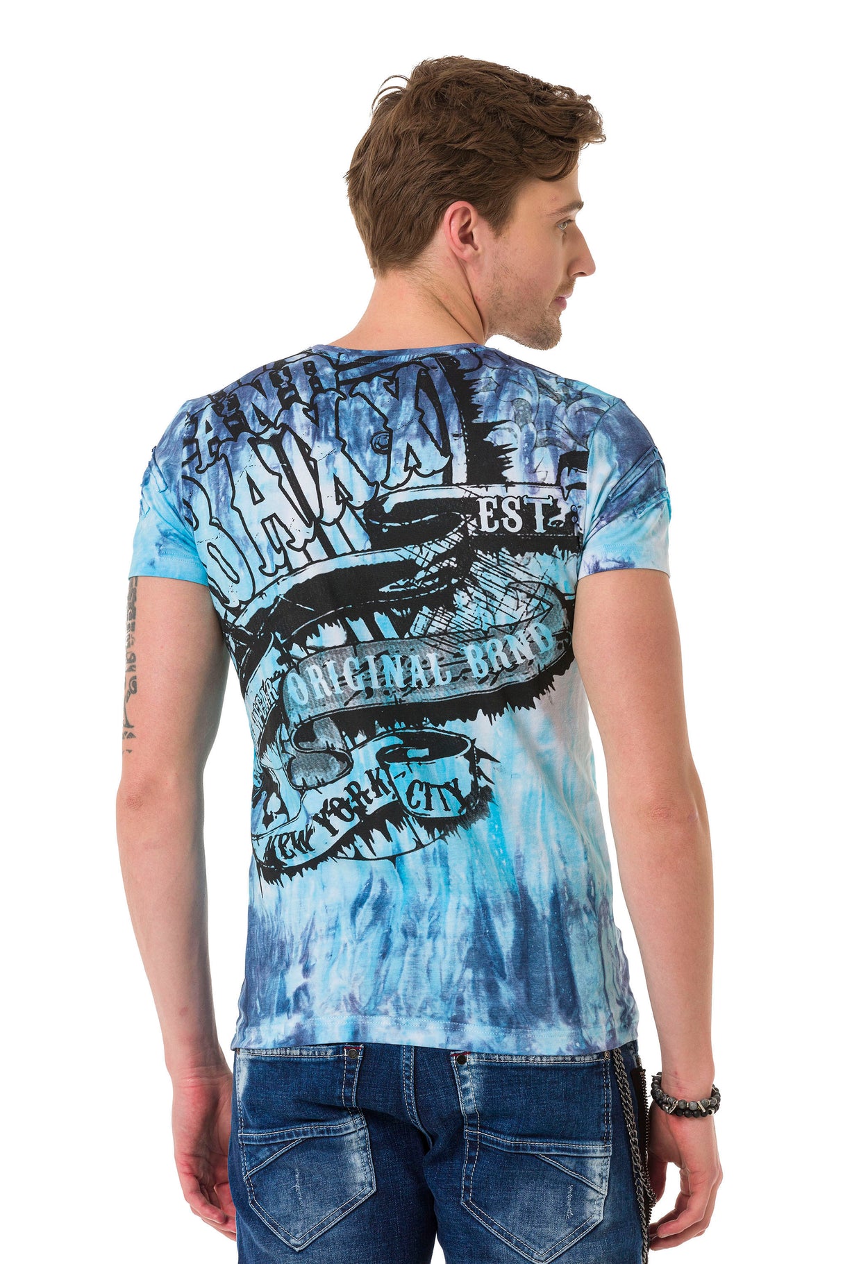 CT686 t-shirt męski z nadrukiem