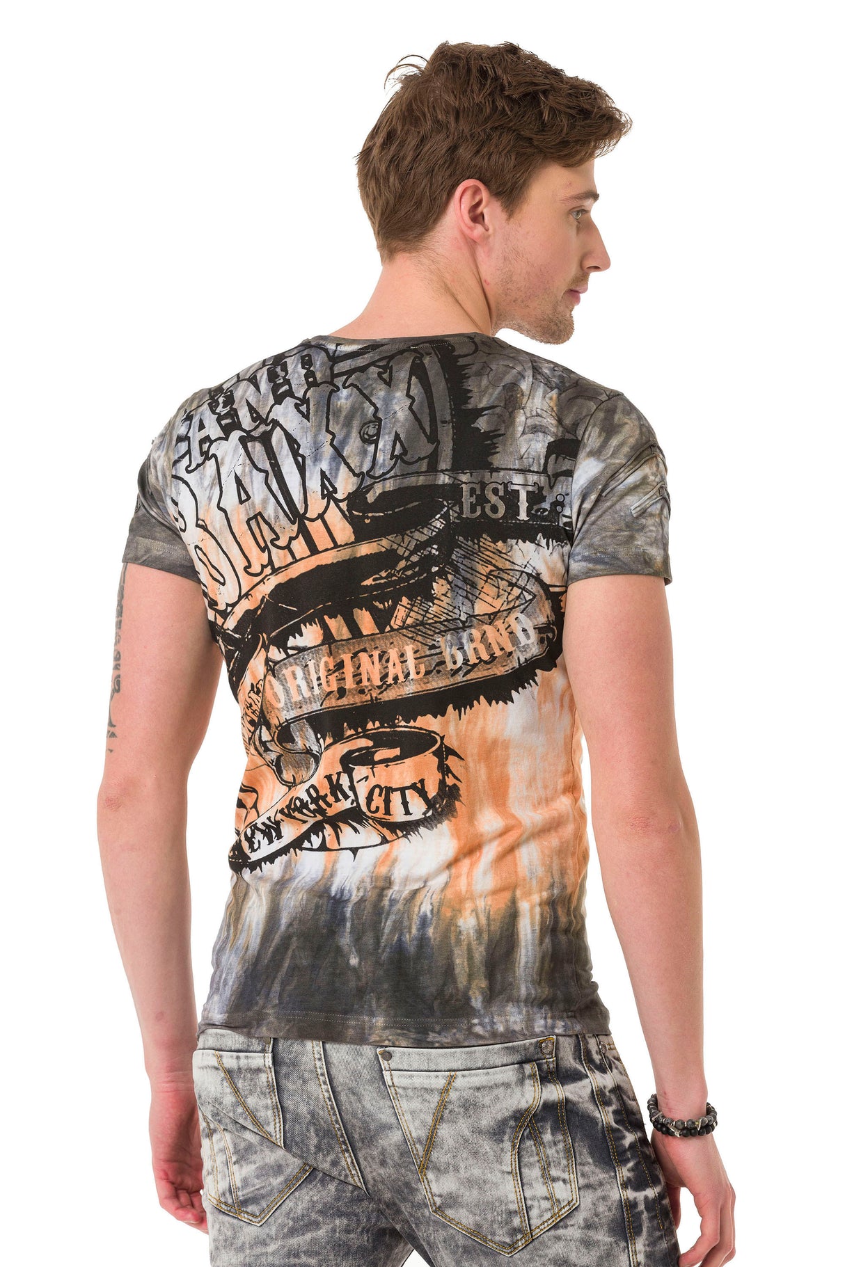 CT686 t-shirt męski z nadrukiem