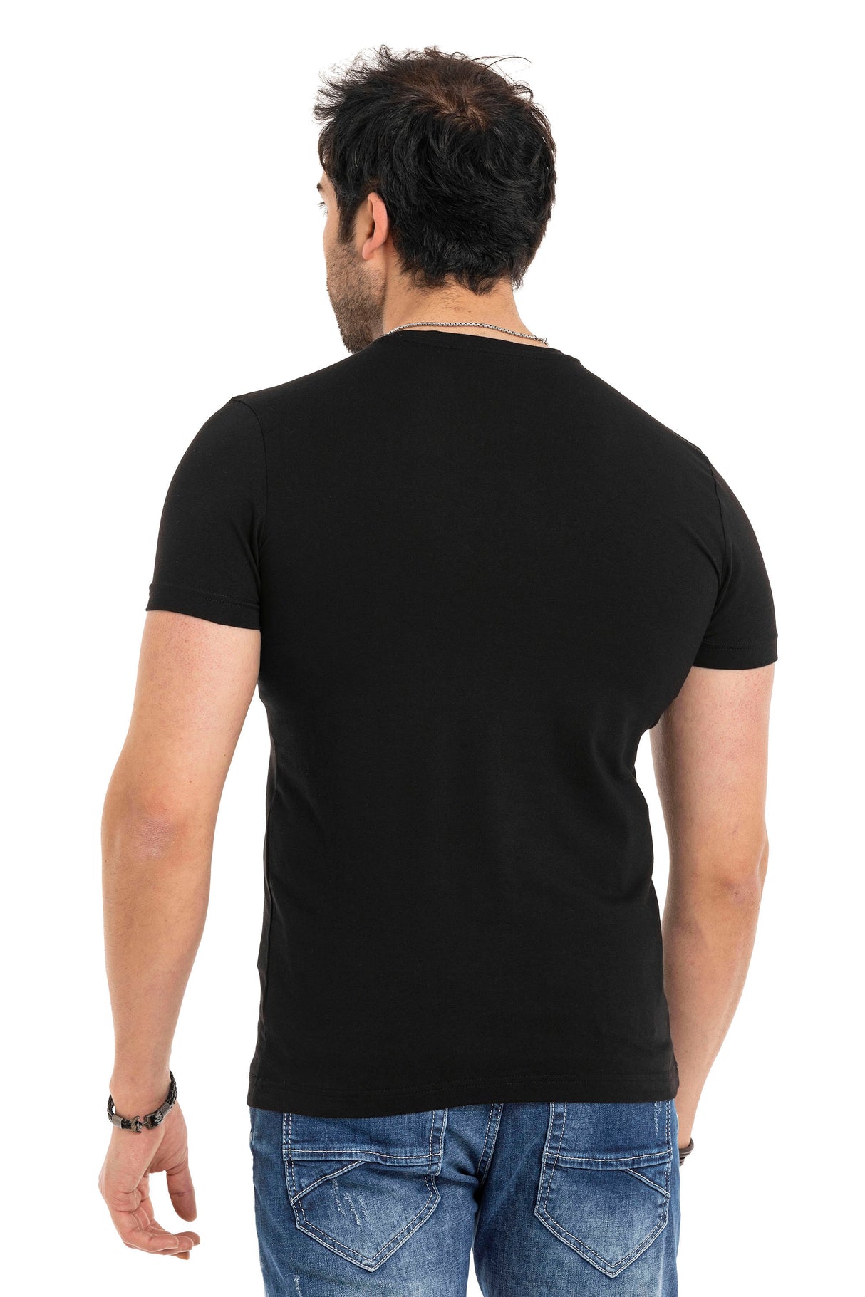 CT672 t-shirt męski z nadrukiem