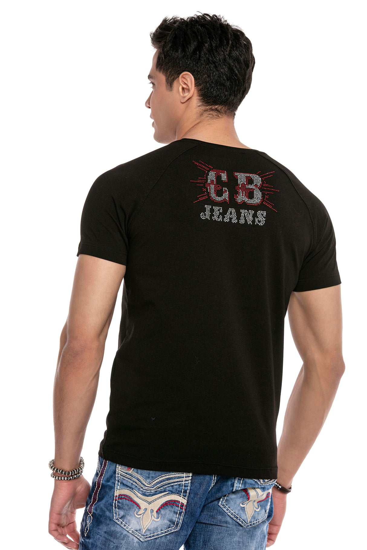 CT655 t-shirt męski z nadrukiem