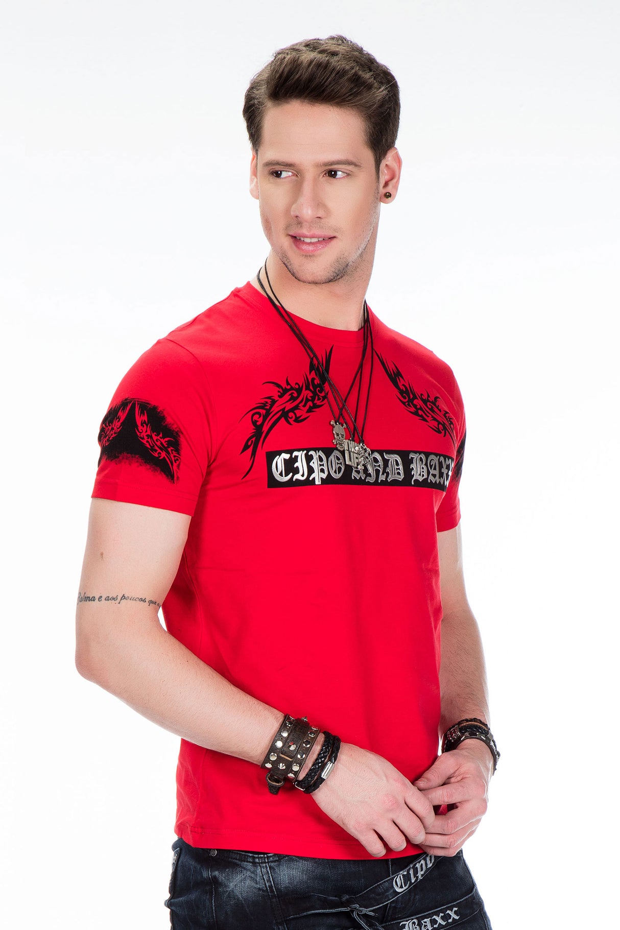 CT379 t-shirt męski z nadrukiem