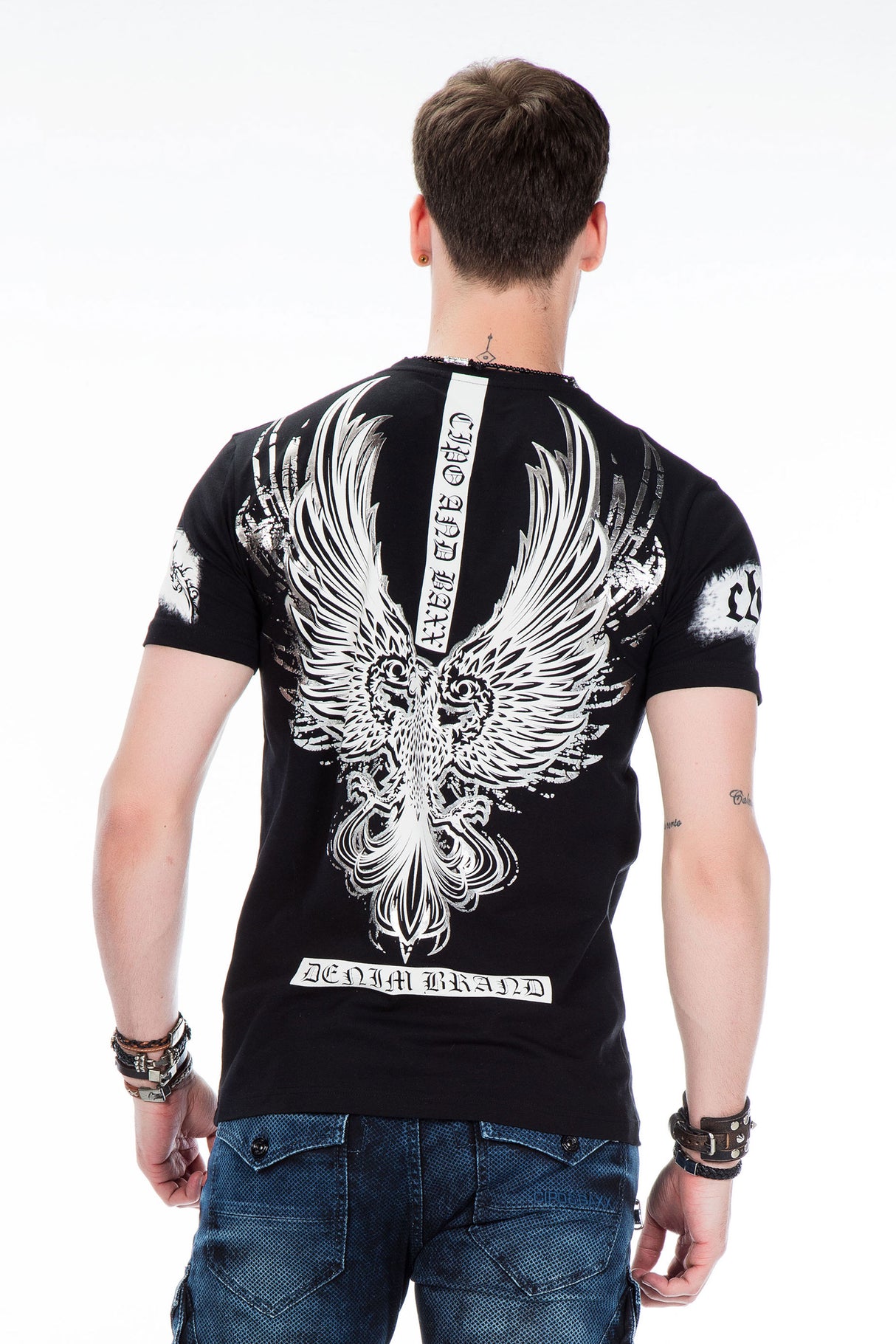 CT379 t-shirt męski z nadrukiem