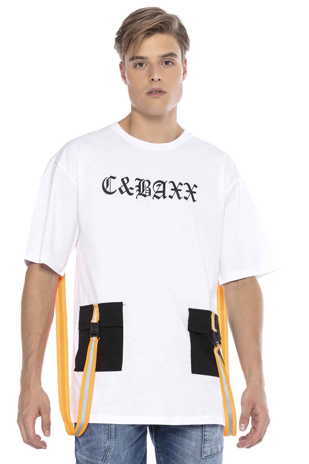 CT589 t-shirt męski oversize