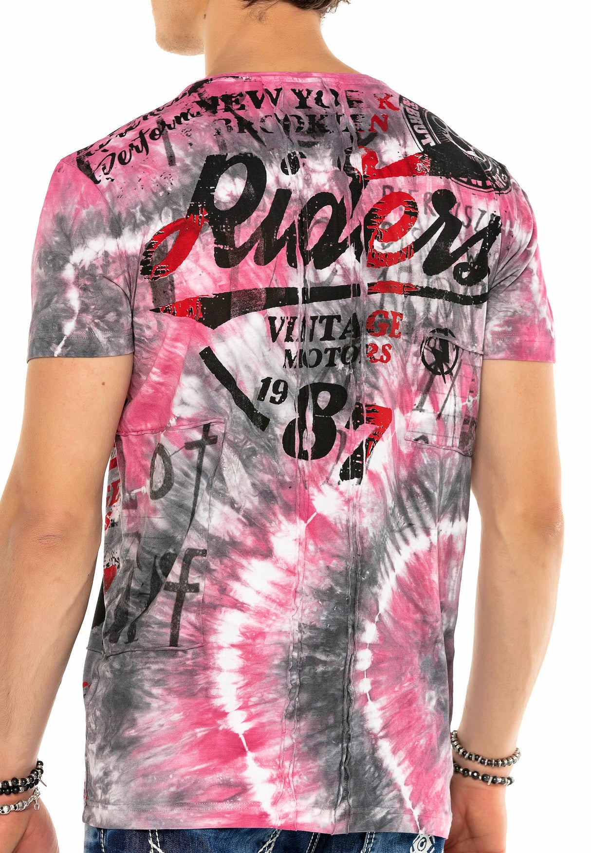 CT583 t-shirt męski z nadrukiem