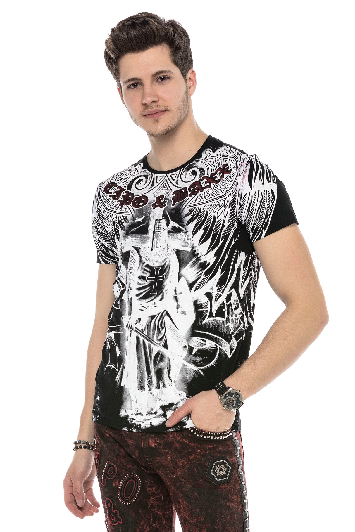 CT568 t-shirt męski