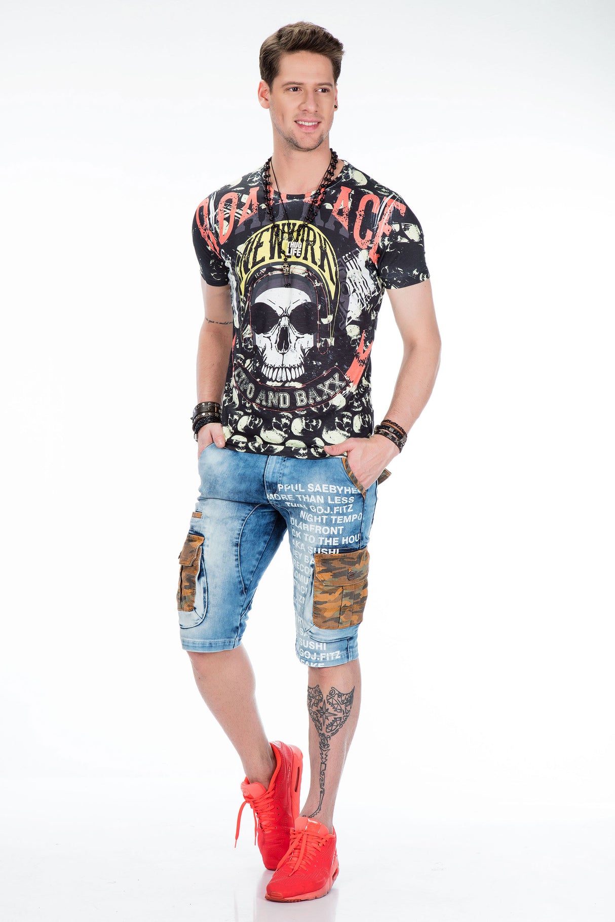 CT405 koszulka męska z nadrukiem