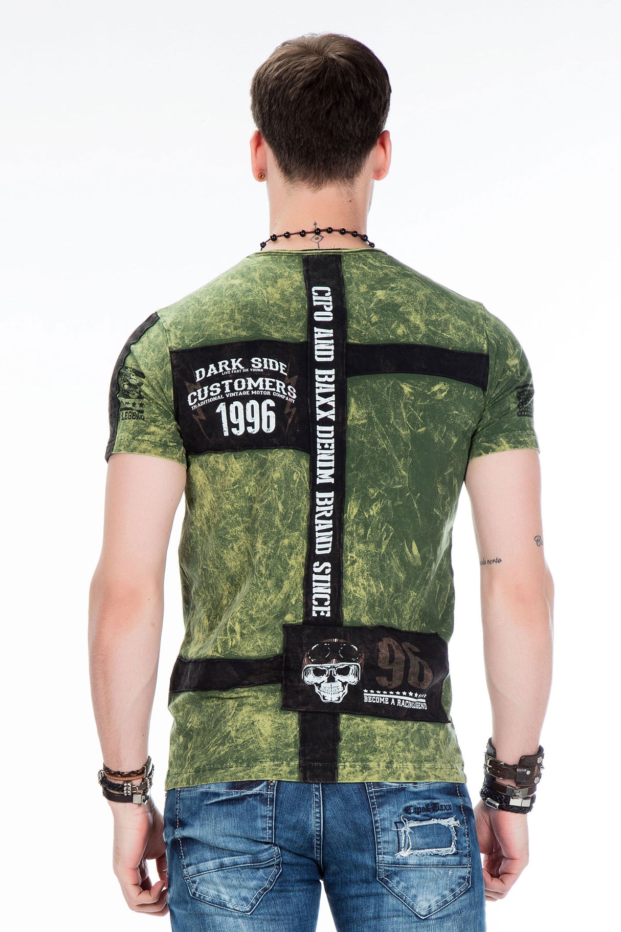 CT441 t-shirt męski z nadrukiem