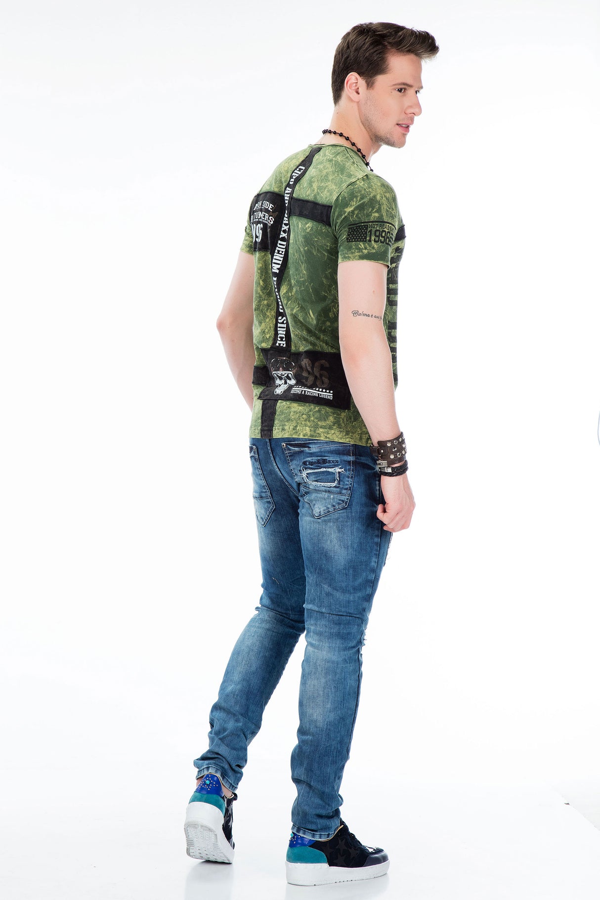 CT441 t-shirt męski z nadrukiem