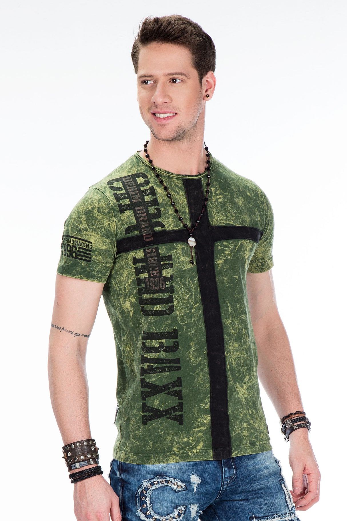 CT441 t-shirt męski z nadrukiem