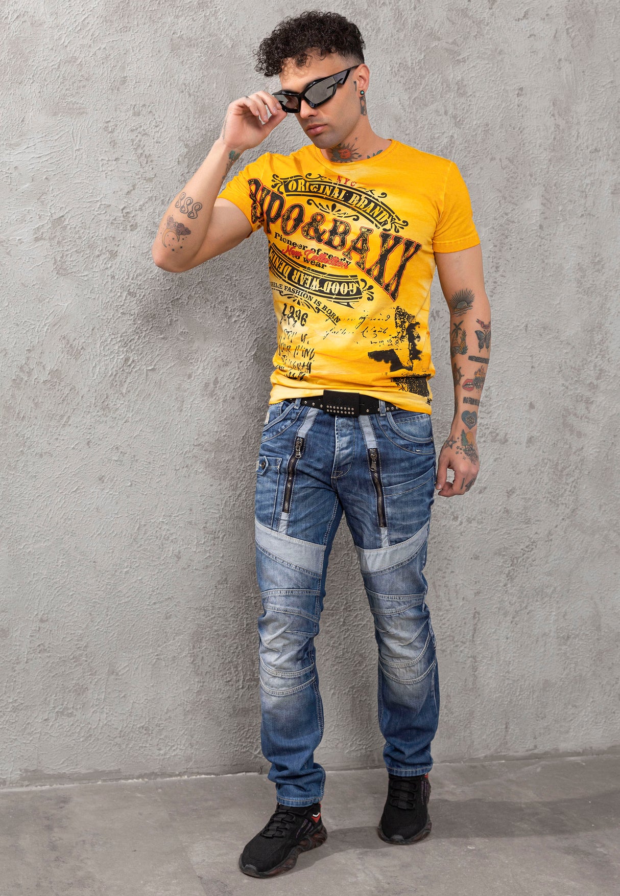 CT779 t-shirt męski z nadrukiem