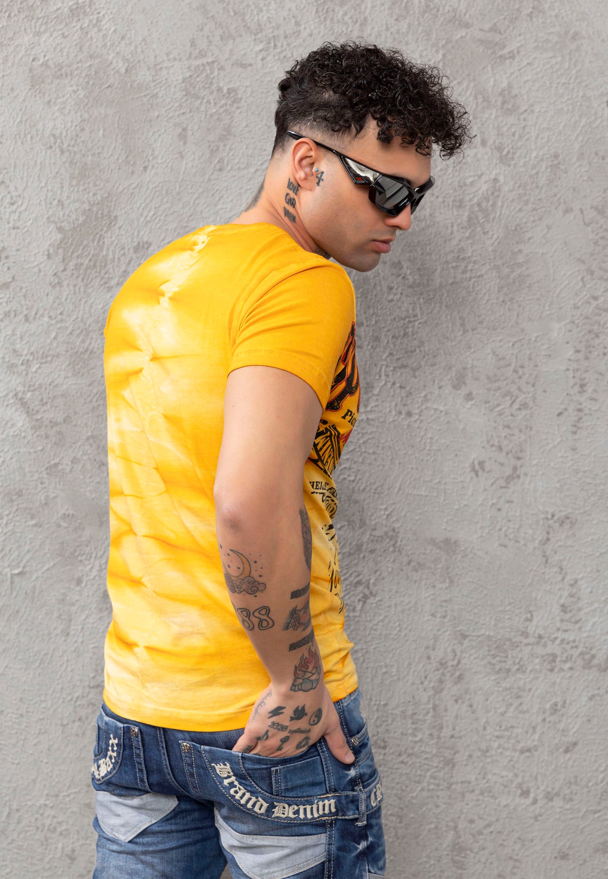 CT779 t-shirt męski z nadrukiem