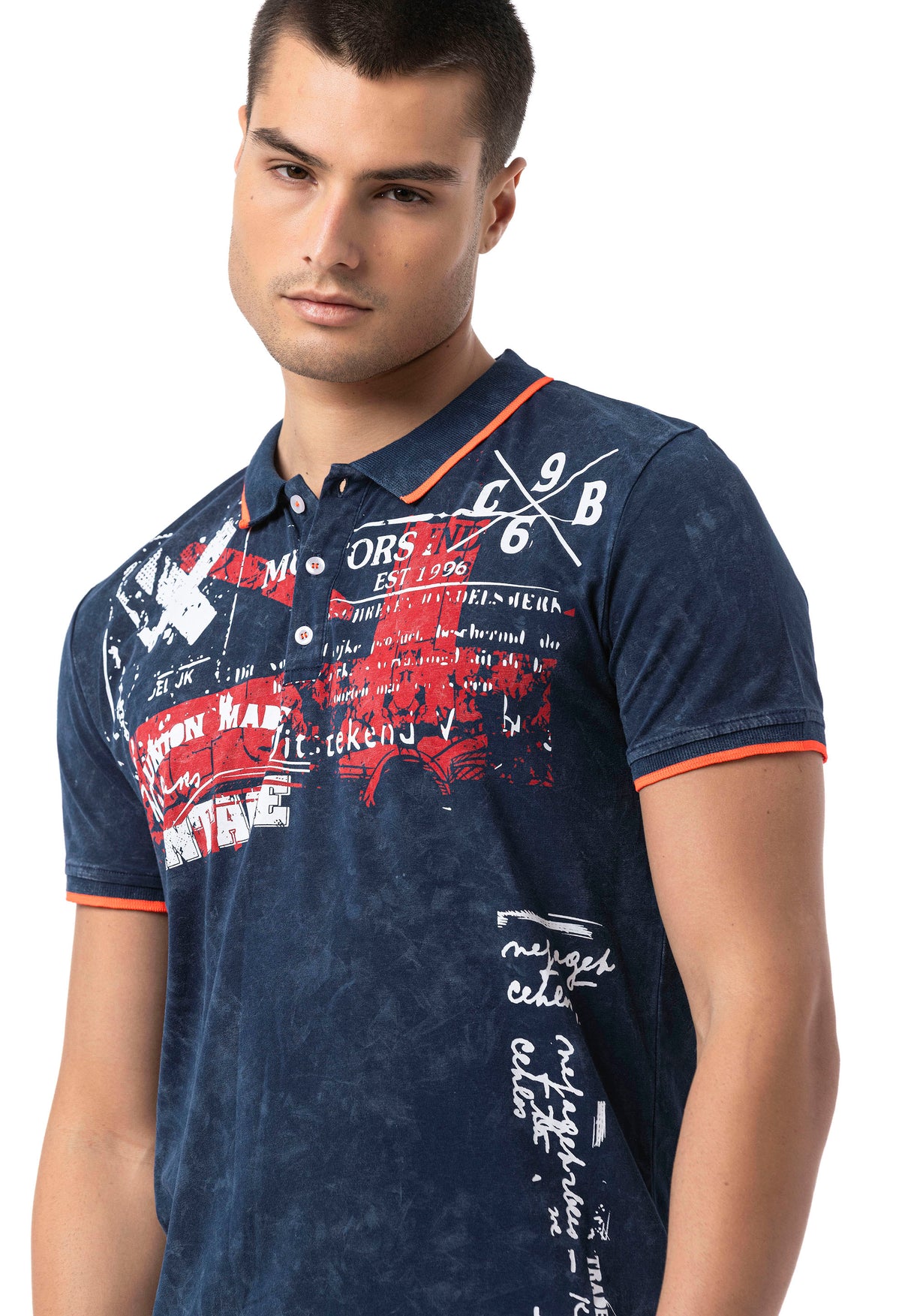 CT795 t-shirt męski z nadrukiem