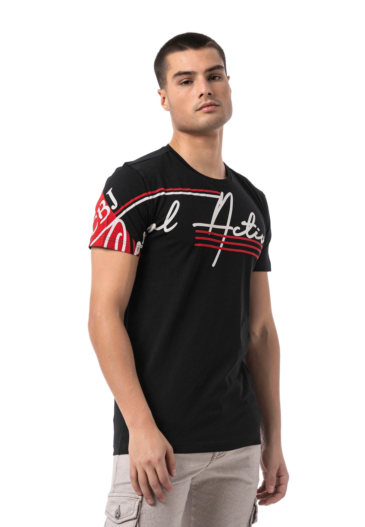 CT796 t-shit męski z nadrukiem