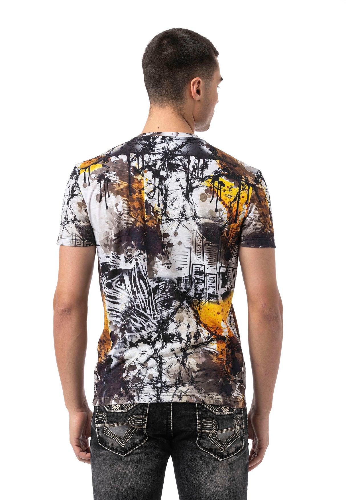 CT822 T-shirt estampada para hombre
