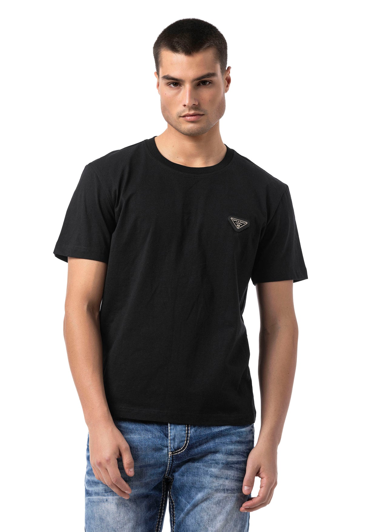 CT823 t-shirt męski z nadrukiem