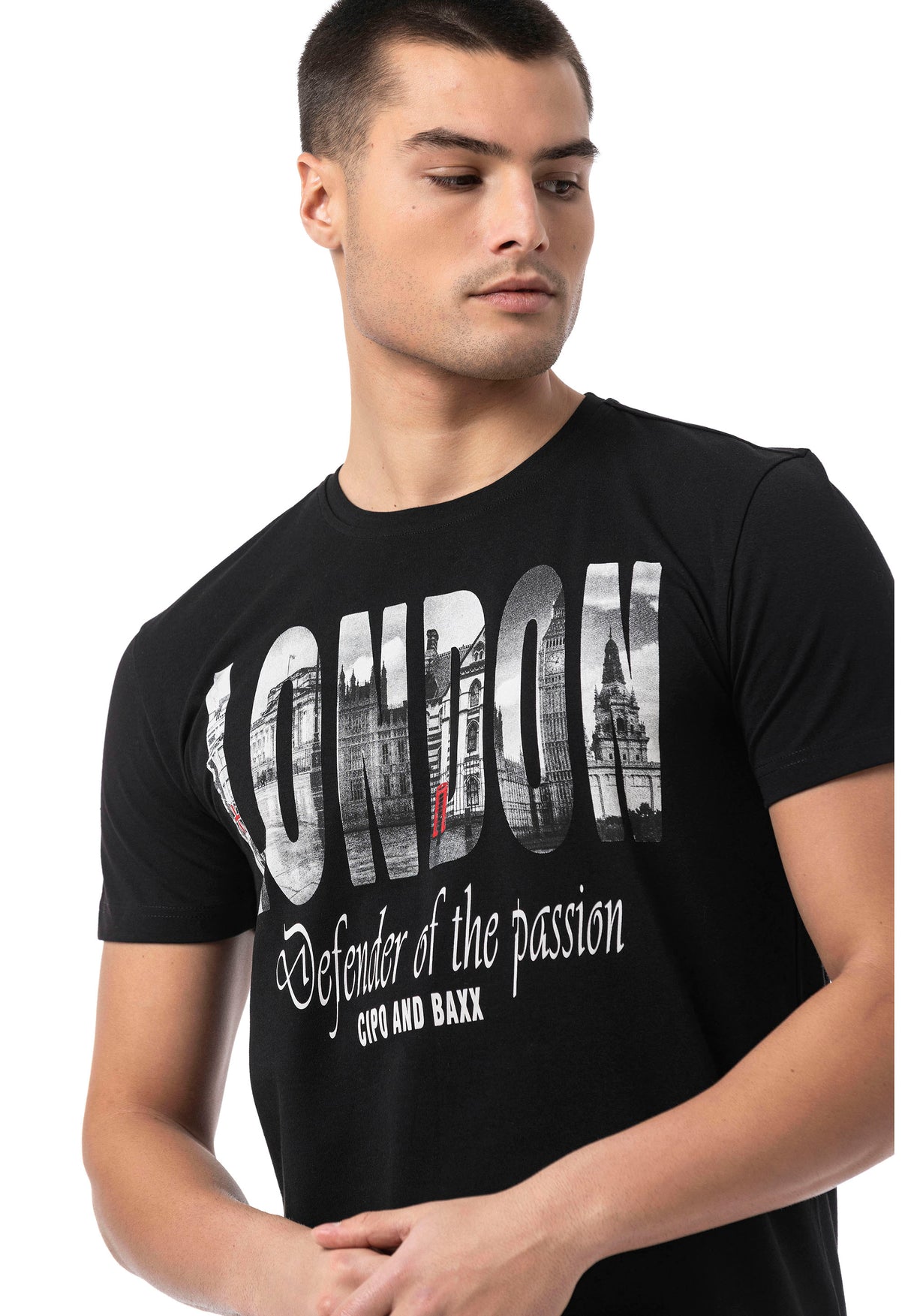 CT826 t-shirt męski LONDON