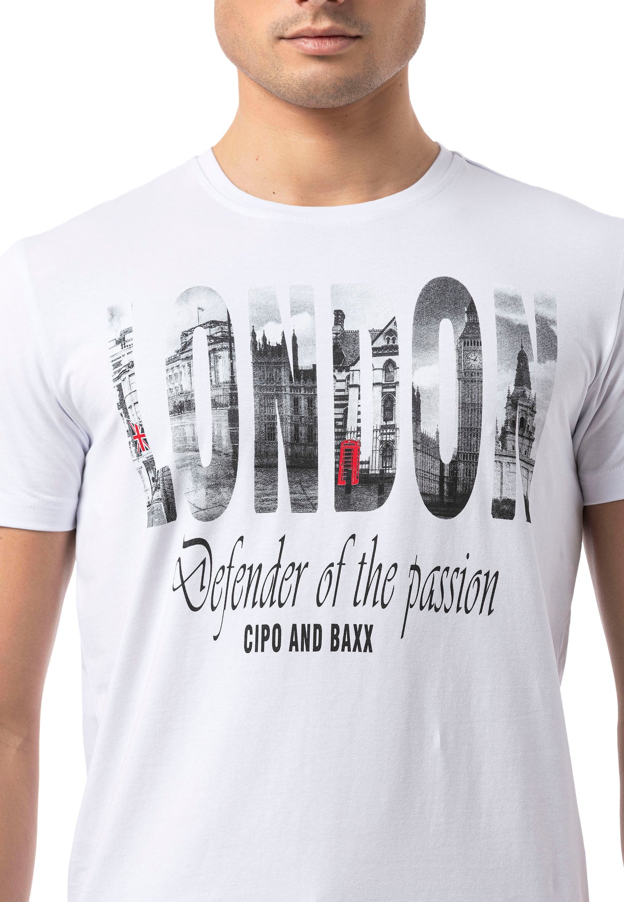 CT826 t-shirt męski LONDON