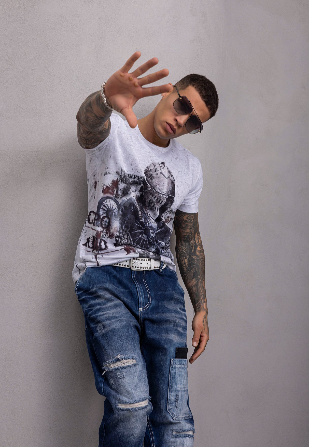 CT828 t-shirt męski