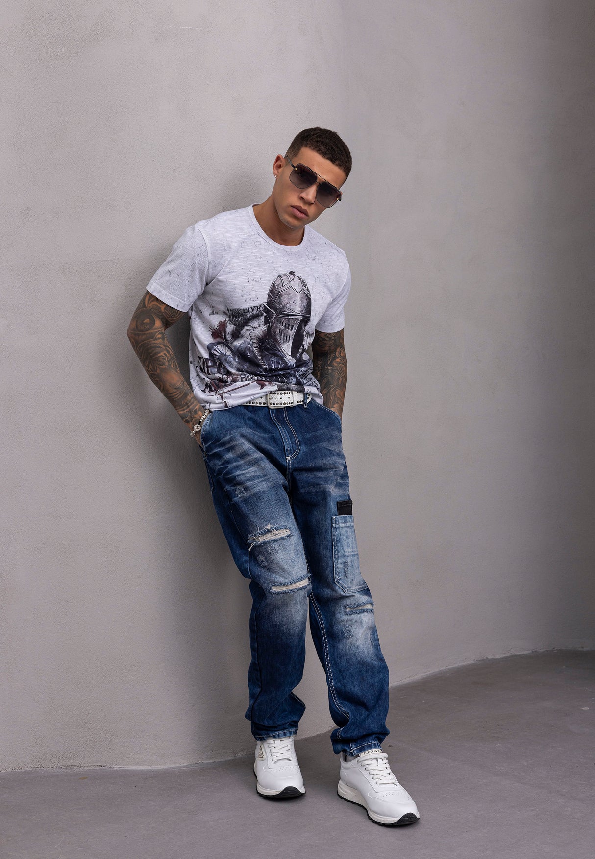 CT828 t-shirt męski