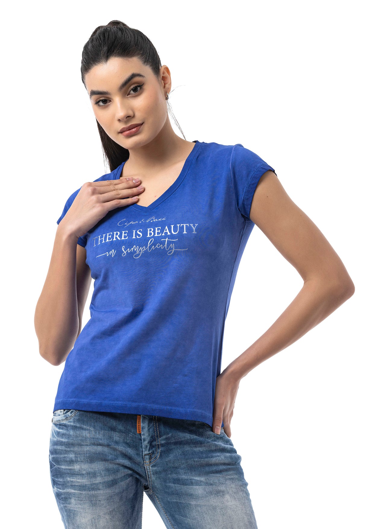 WT396 T-shirt damski