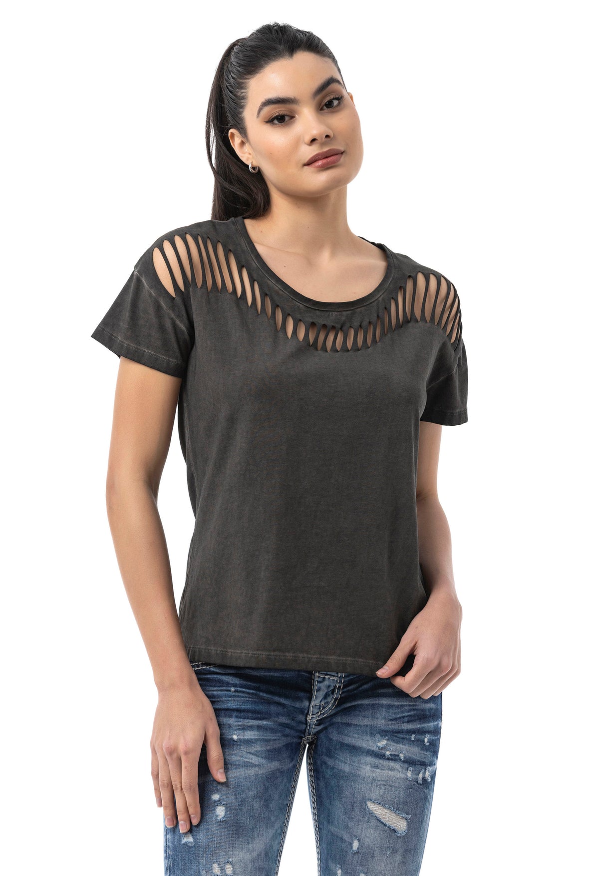 WT388 T-shirt damski