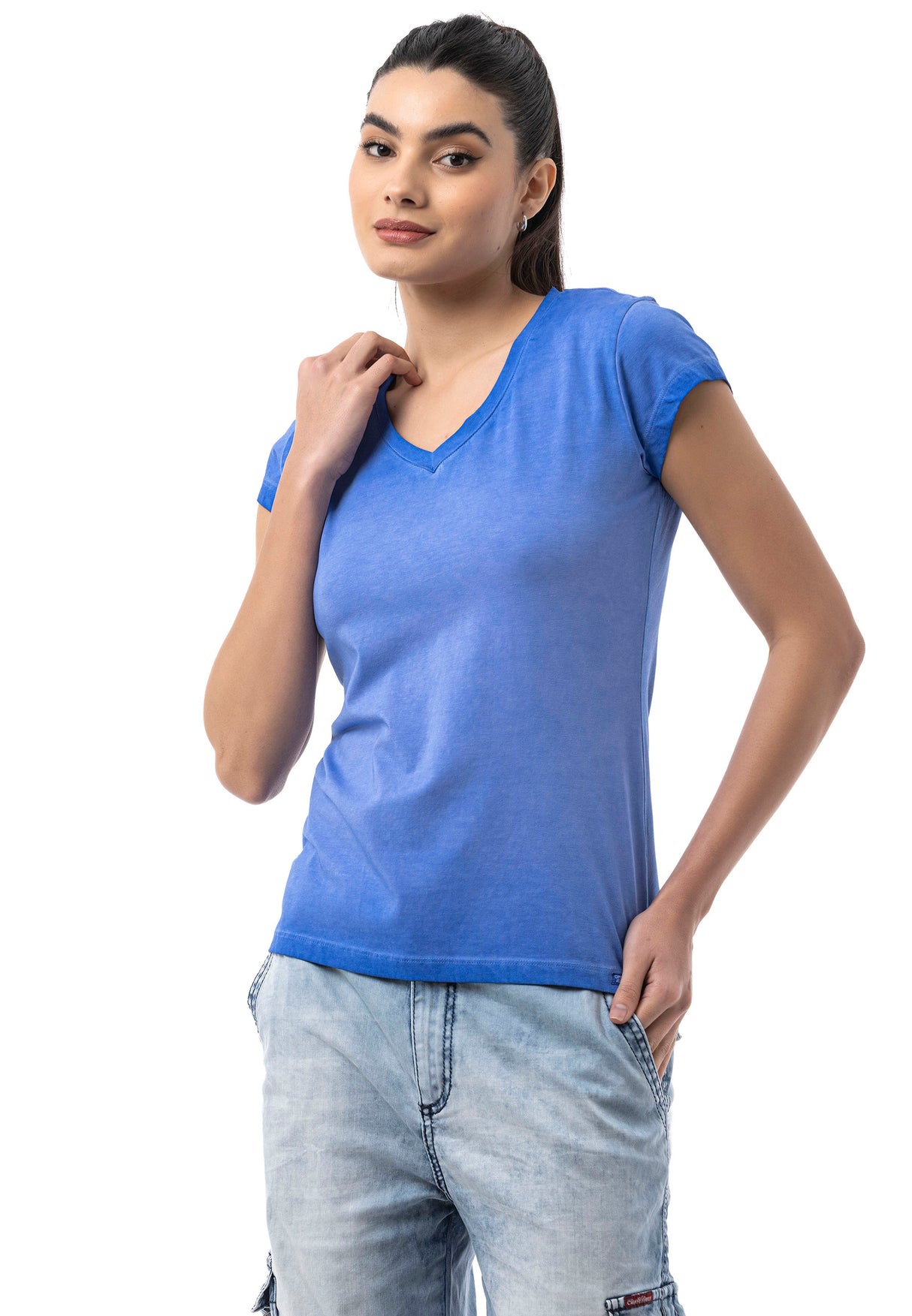 WT385 T-shirt damski