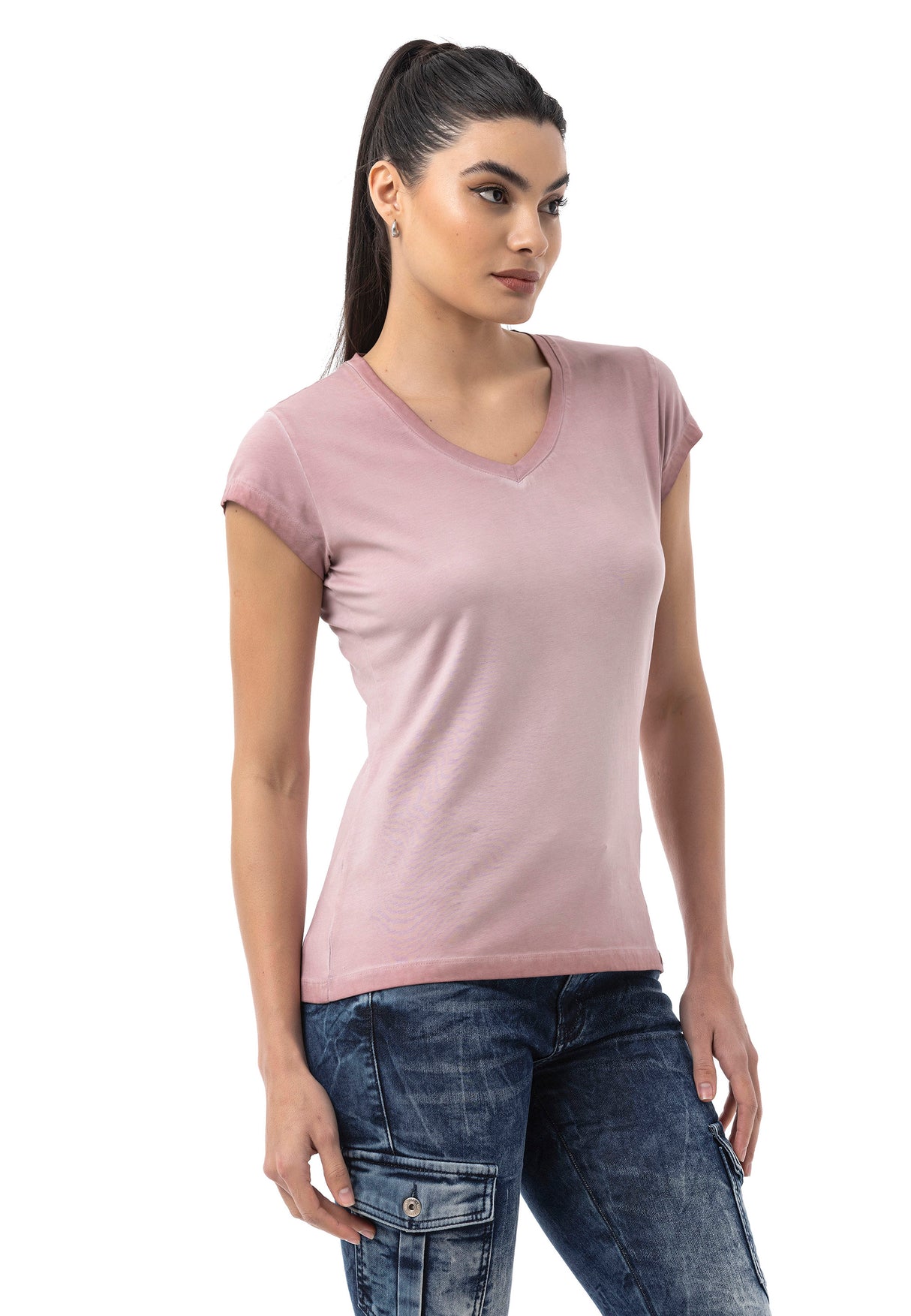 WT385 T-shirt damski